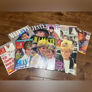 Princess Diana/ Royal Family Magazine Lot